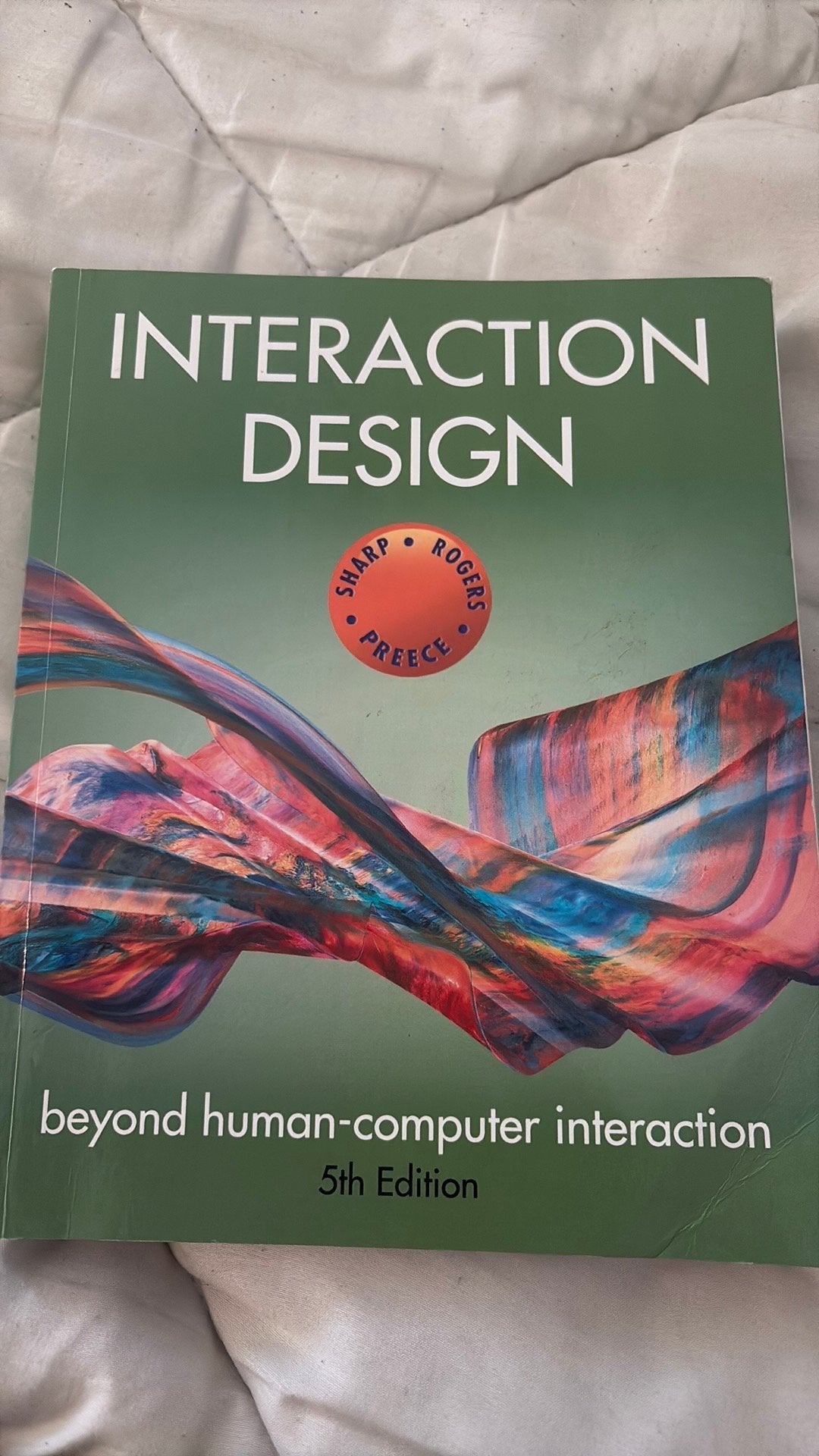 Interaction Design 5th Edition, Ophalen of Verzenden, Zo goed als nieuw
