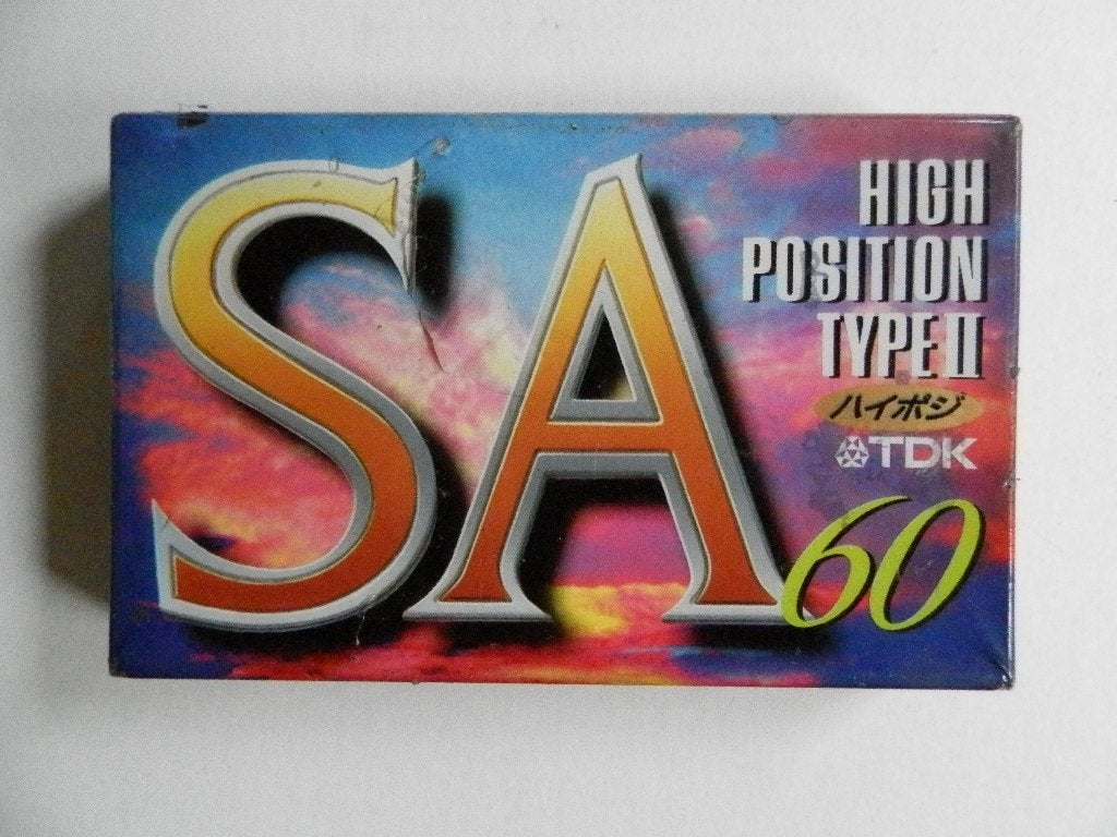[nieuw] TDK SA60 (1994) JDM, Overige genres, 1 bandje, Ophalen of Verzenden, Nieuw in verpakking
