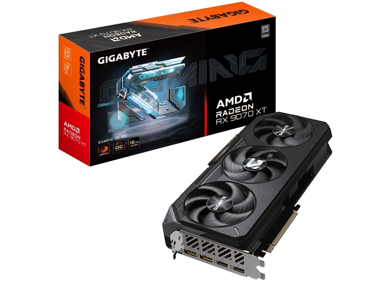 Gigabyte Radeon RX 9070 XT Gaming 16GB OC Videokaart, Computers en Software, Videokaarten, AMD, GDDR6, Ophalen of Verzenden, Zo goed als nieuw