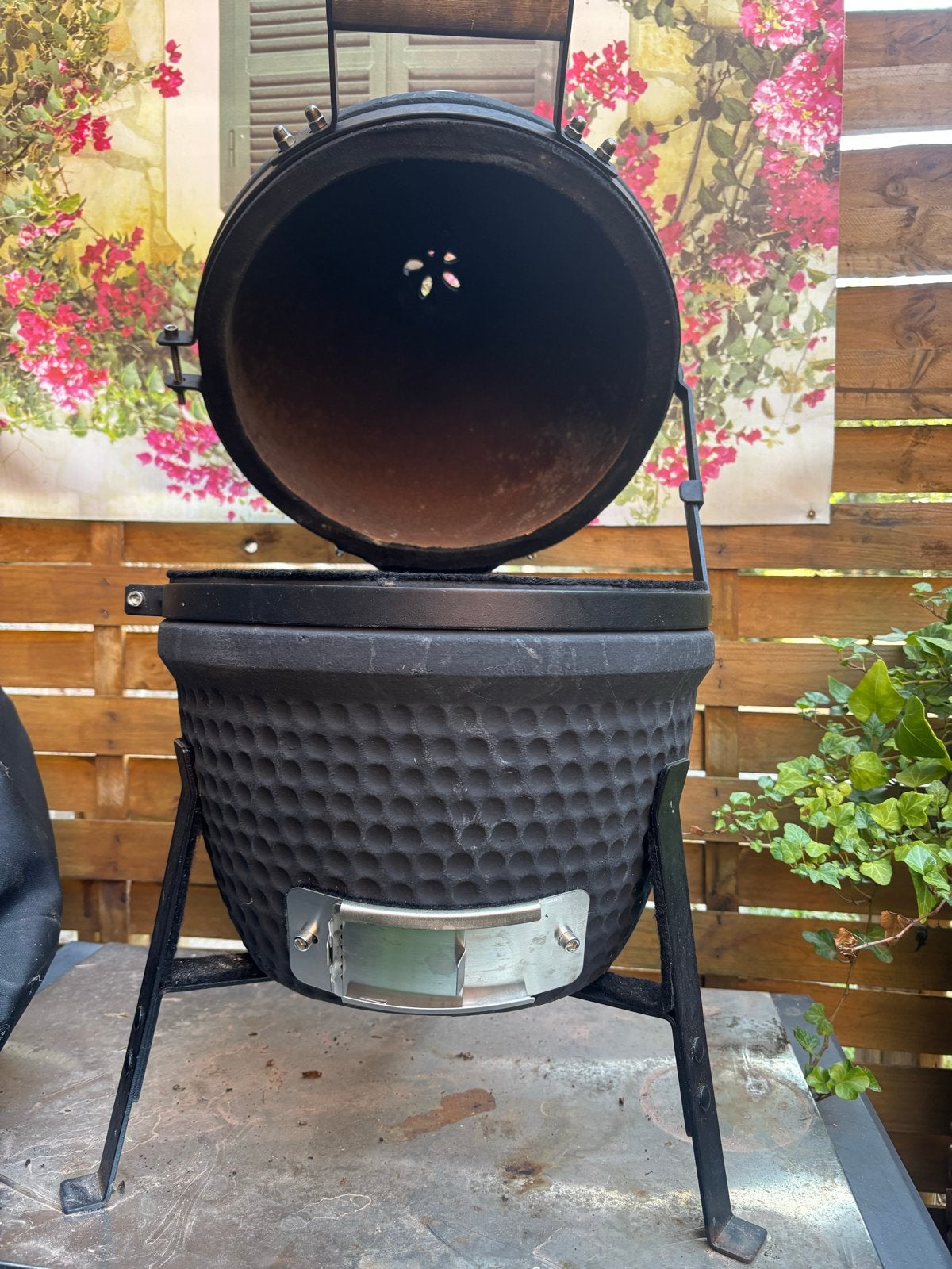 Buccan barbecue met afdekhoes, Ophalen, Zo goed als nieuw