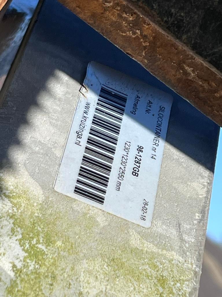 Verplaatsbare Silocontainer Kruizinga - Opslag & Transport, Ophalen