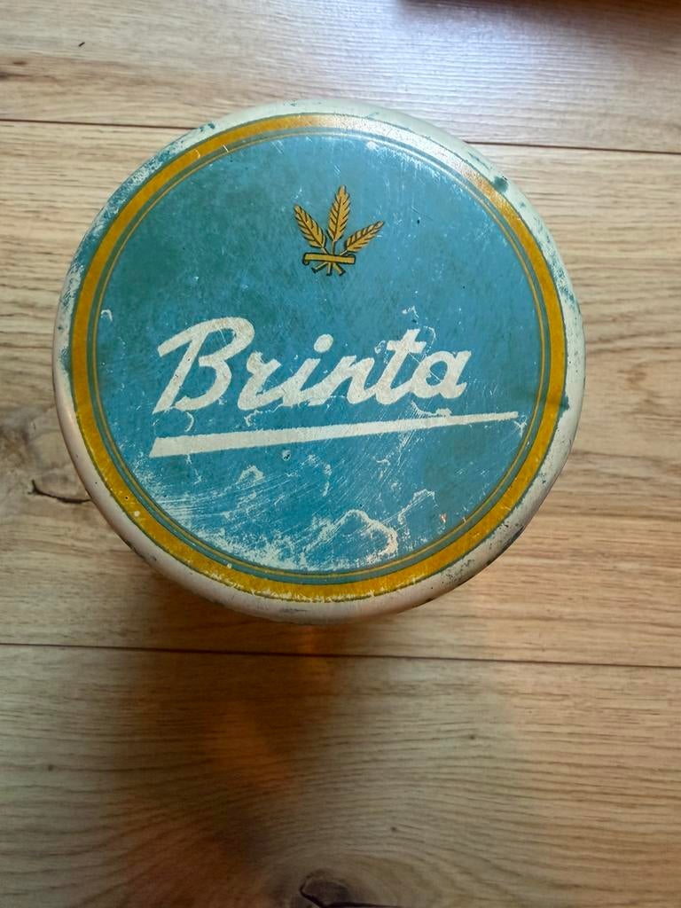 Brinta blik, oud en leuk,, Ophalen of Verzenden, Gebruikt, Overige, Overige merken