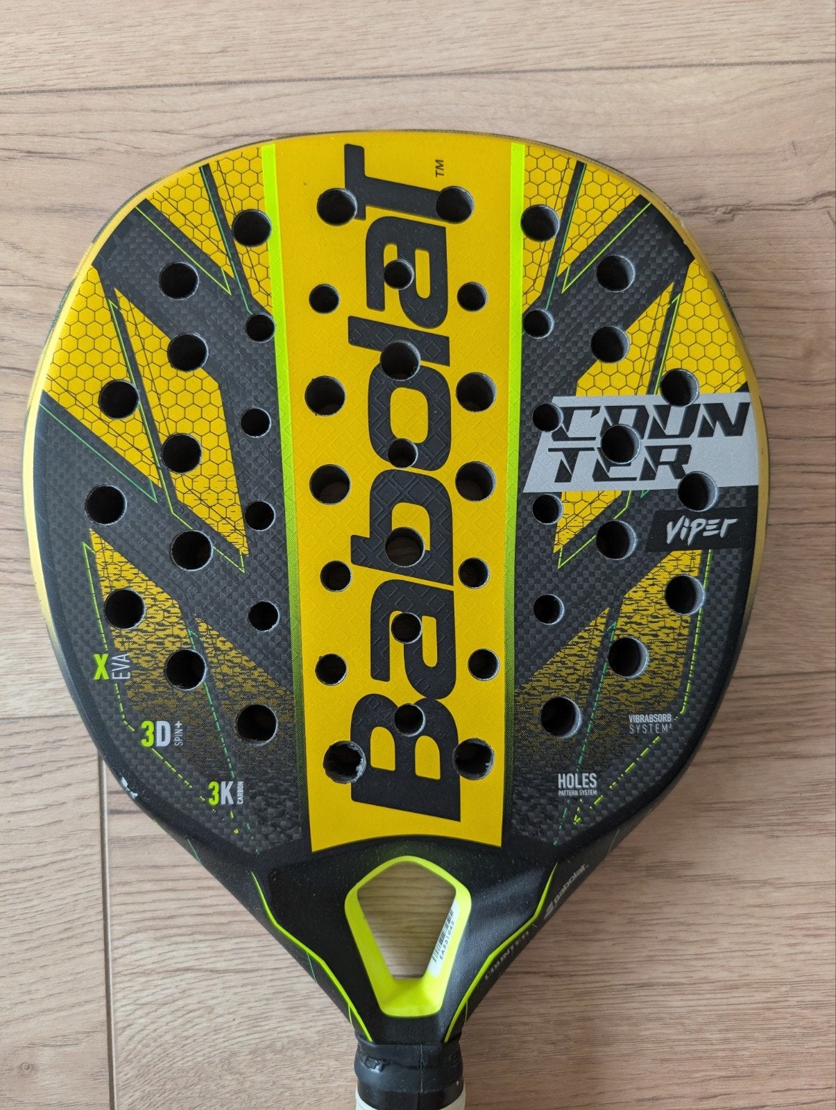 Babolat Counter Viper 2024 - Padel Racket, Sport en Fitness, Padel, Ophalen of Verzenden, Zo goed als nieuw, Padelracket