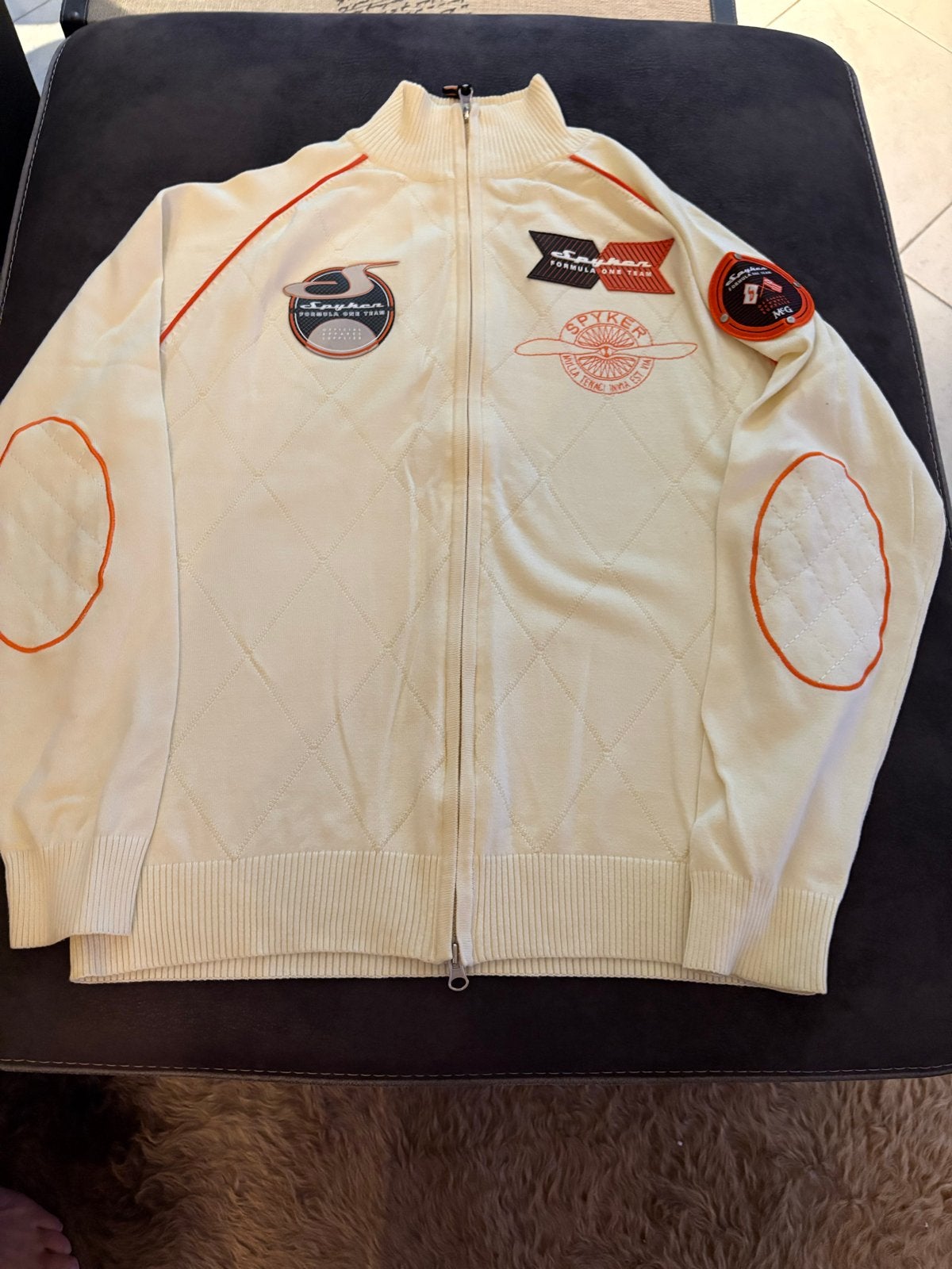 Spyker Formula One Team by McGregor vest, Ophalen of Verzenden, Zo goed als nieuw, Maat 52/54 (L), Wit