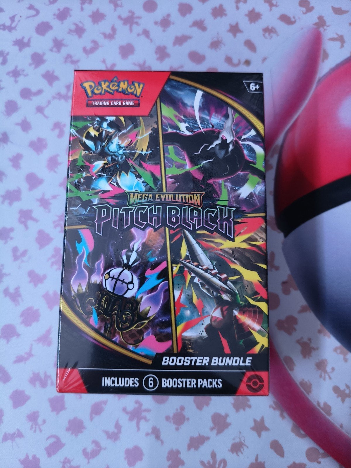 Pokémon TCG Mega Evolution Pitch Black Booster Bundle, Ophalen of Verzenden, Nieuw, Booster