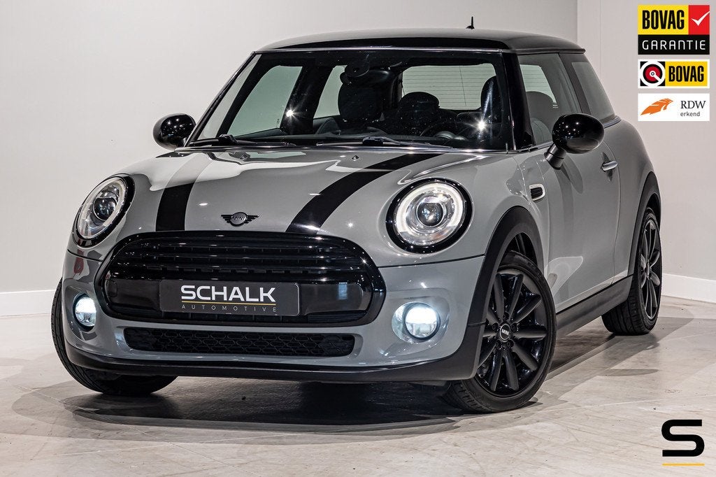 Mini 3-Deurs 1.5 Cooper Chili|Automaat|Psensor|Airco|Stoelve, Auto's, Mini, 136 pk, Gebruikt, 4 stoelen, Leder en Stof