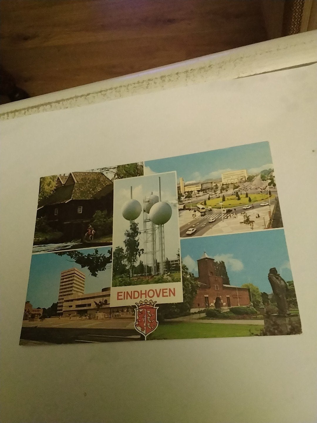 Oude ansichtkaart Eindhoven - Gelopen, 1960-1980, Ophalen of Verzenden, 1960 tot 1980, Gelopen, Noord-Brabant