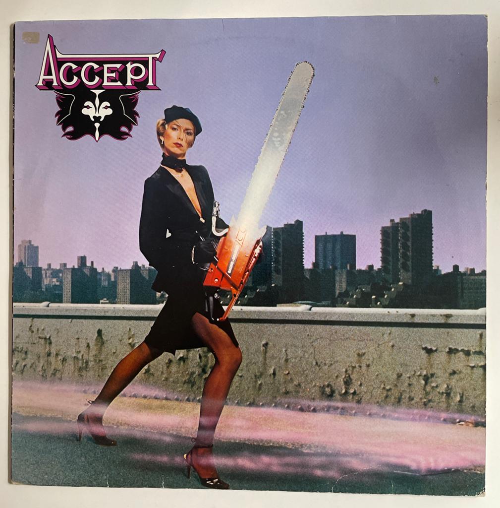 Accept - Accept (1979) Brain Records LP Vinyl, Ophalen of Verzenden, Gebruikt, 12 inch