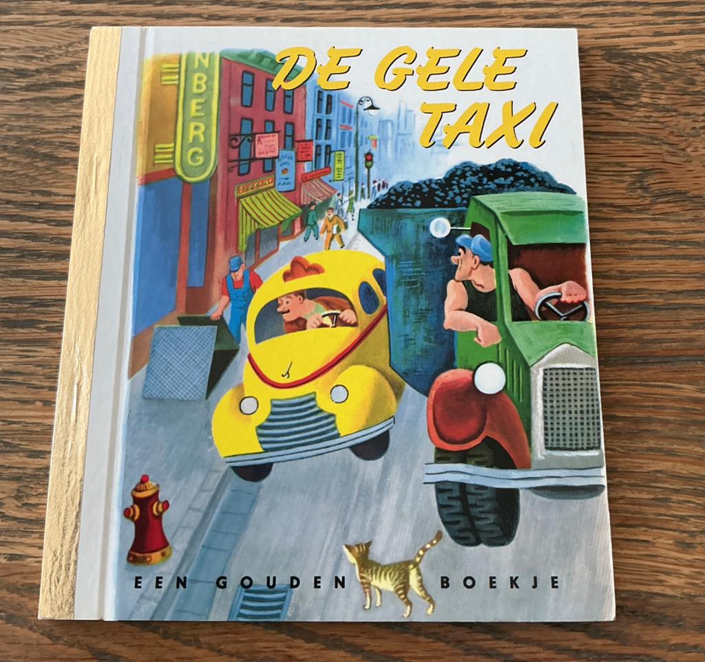 Een gouden boekje De Gele Taxi leuk prentenboek, Ophalen of Verzenden, Zo goed als nieuw, Fictie algemeen, Gouden boekje