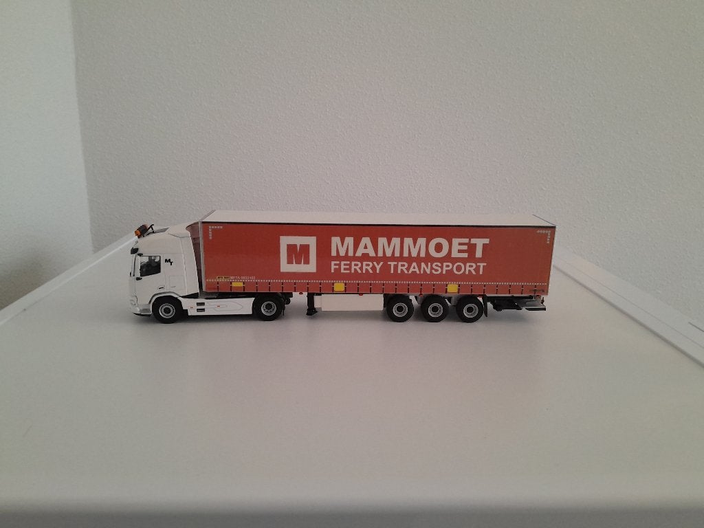 Daf XD van Mentra  Transport met Mammoet Ferry trailer ., Verzenden, Nieuw, Bus of Vrachtwagen, Wsi
