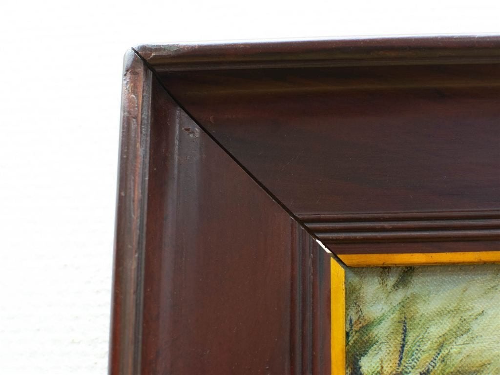 schilderij geschilderd op doek 33948, Ophalen of Verzenden, Gebruikt, Schilderij