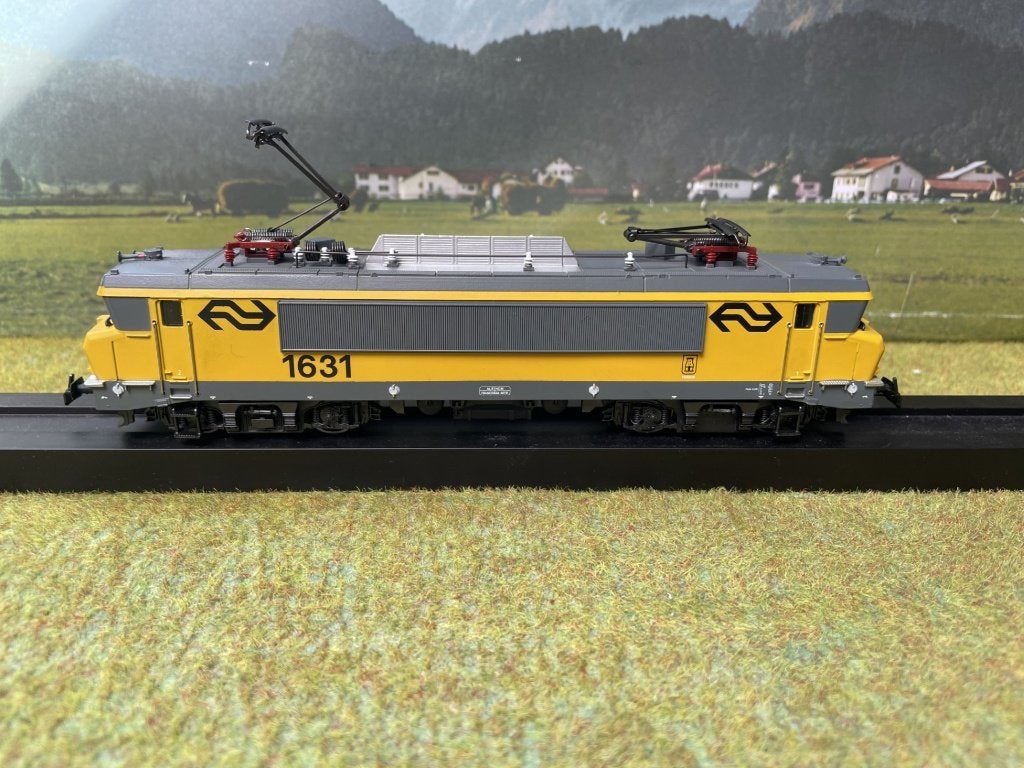Märklin 3326 E-Lok 1631 Bouwserie 1600 van de NS, Wisselstroom, Gebruikt, Locomotief, Analoog