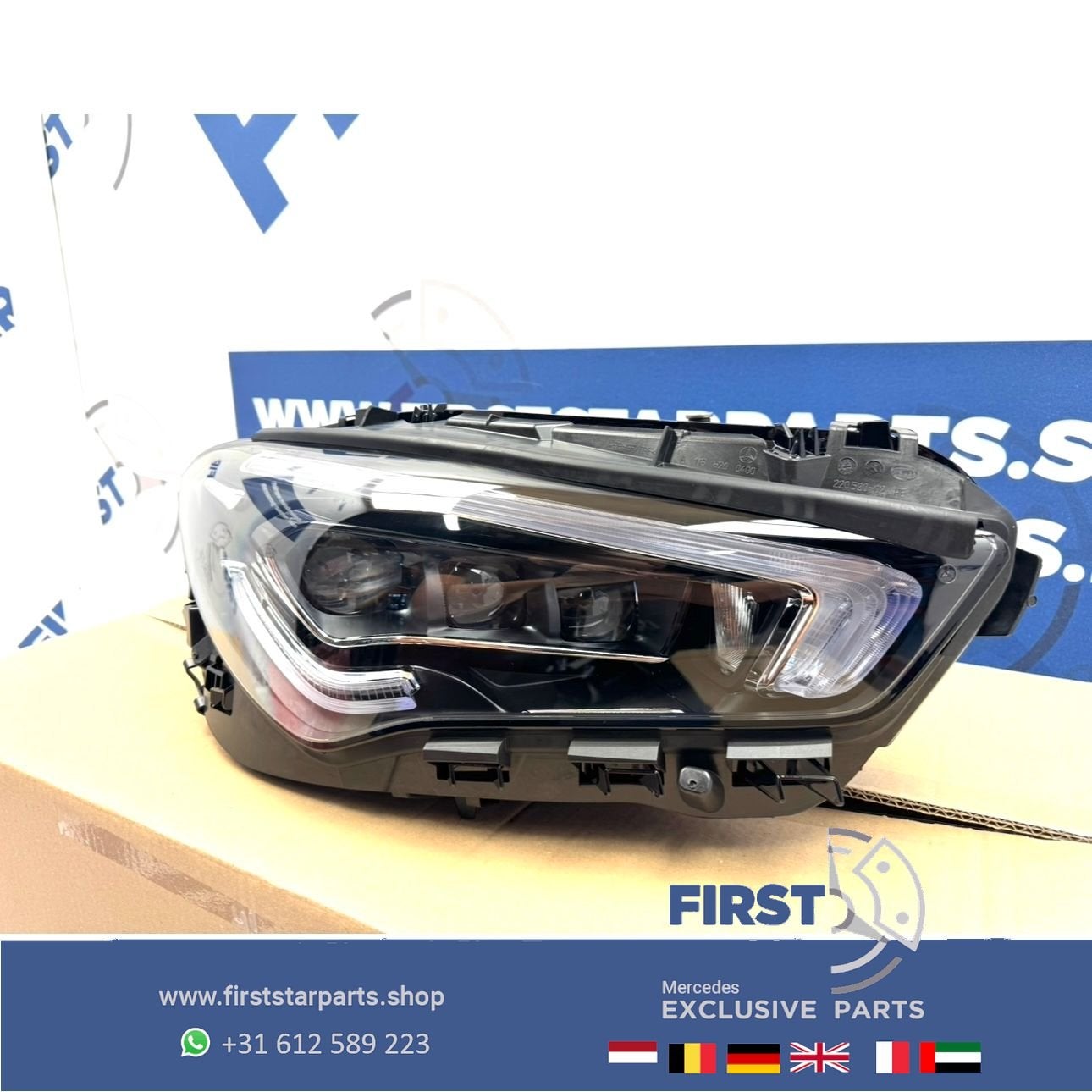 A1189063201 W118 CLA 35 45 AMG LED KOPLAMP MULTIBEAM RECHTS, Gebruikt, -, Ophalen of Verzenden, -