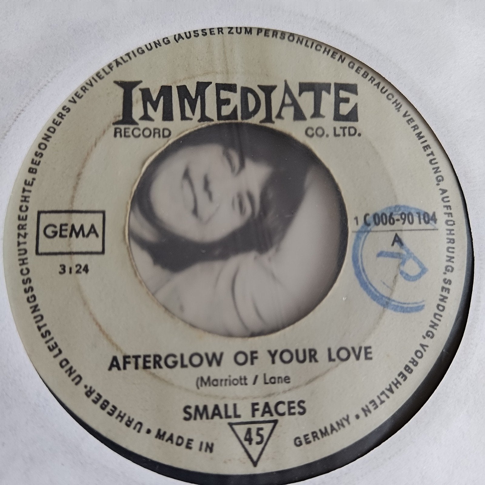 Small Faces - Afterglow of Your Love (Single, 1969), Gebruikt, 7 inch, Single, Ophalen of Verzenden