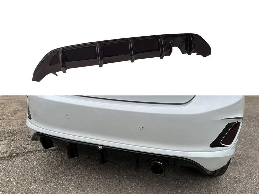 Ford Fiesta ST-Line MK8/ MK8.5 – Achterbumper diffuser, Auto diversen, Tuning en Styling, Ophalen of Verzenden, MJ-Carstyling