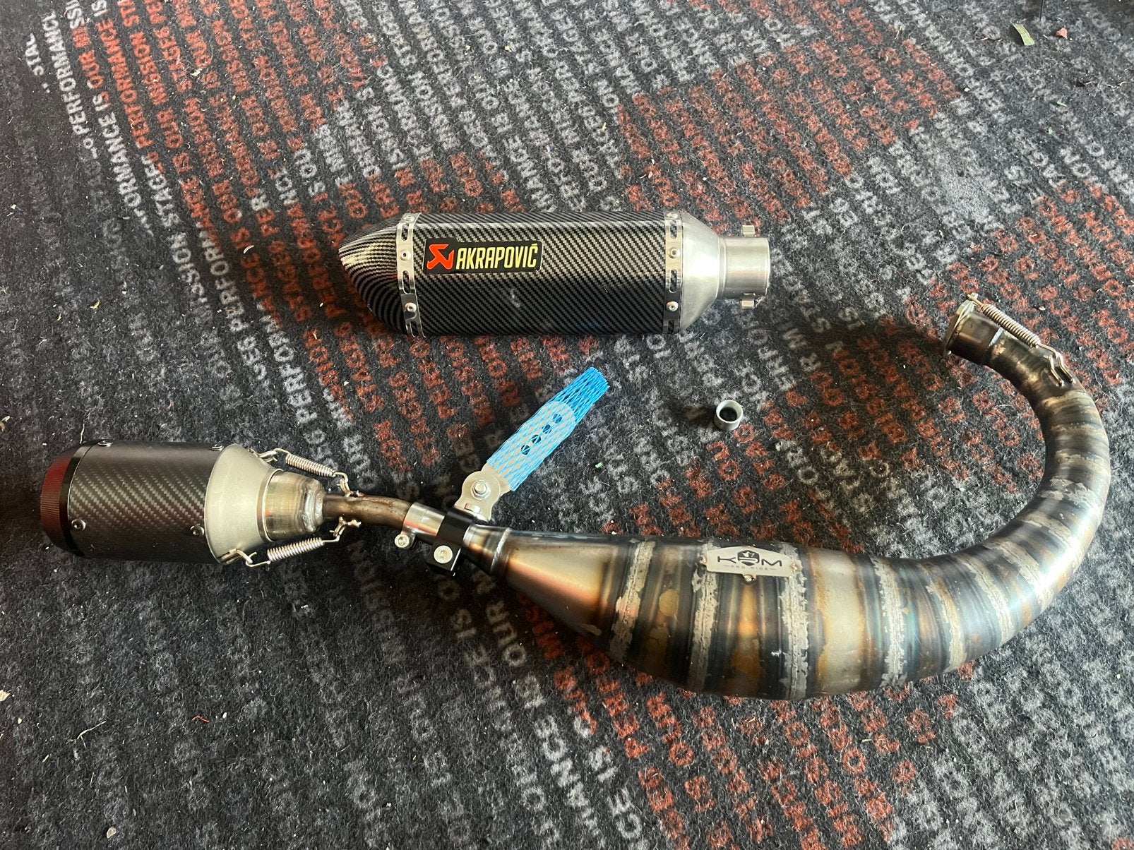 Krm 80/90 derbi, Ophalen of Verzenden, Zo goed als nieuw, Uitlaat