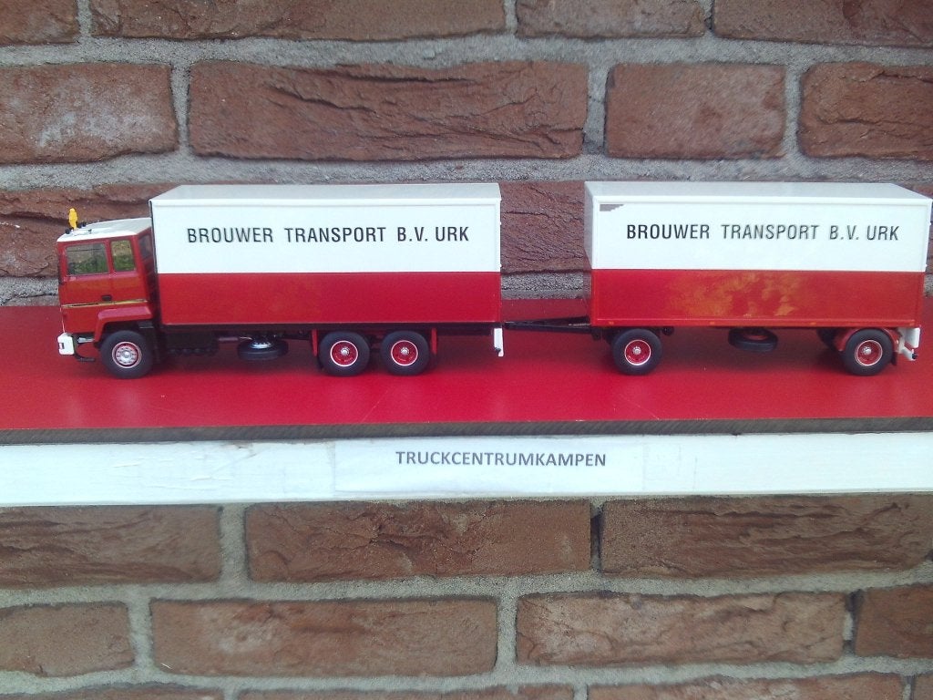 Tekno  Ford  Transcontinental  van  Brouwer - Urk., Ophalen of Verzenden, Nieuw, Bus of Vrachtwagen, Tekno