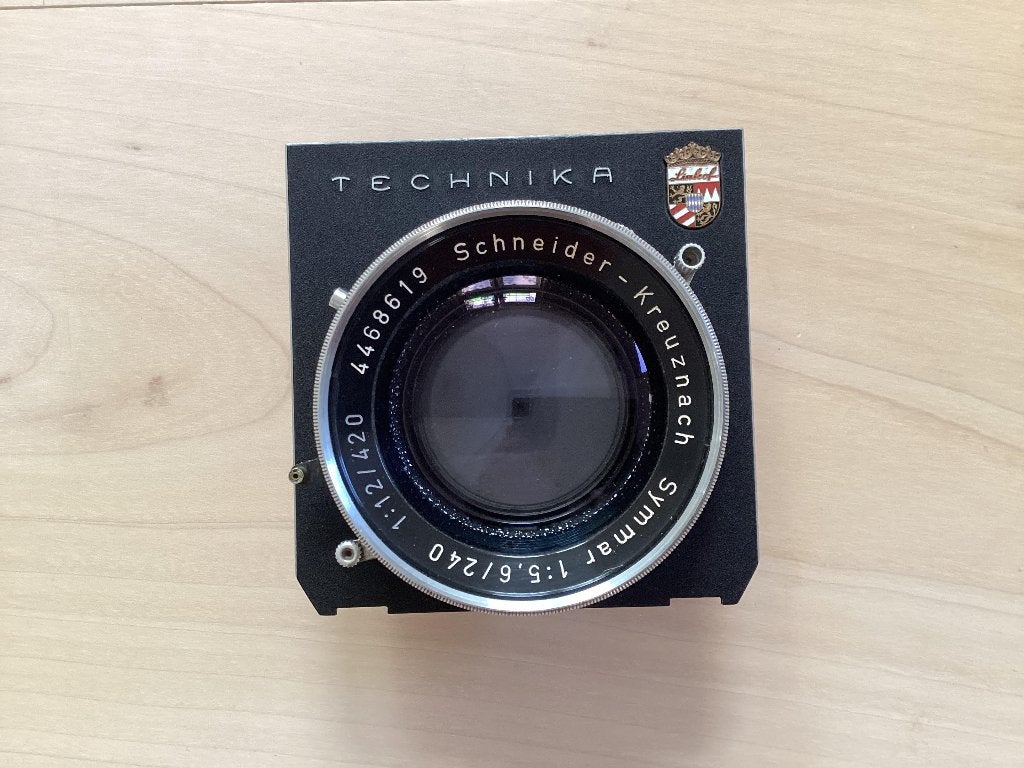 Schneider Symmar 240mm grootformaat lens, Overige merken, Gebruikt, 240 mm, Overige vattingen