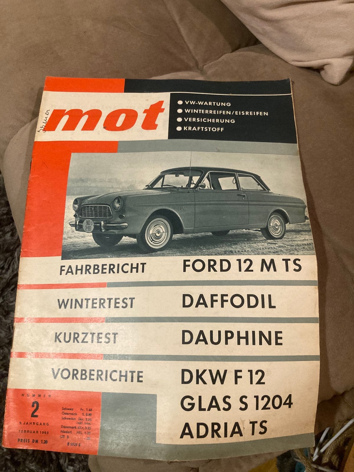 MOT Tijdschriften 60er jaren, Ophalen of Verzenden