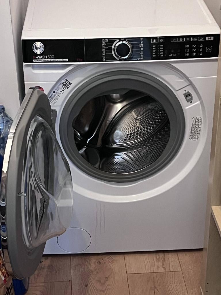 Hoover Wash 500 Wasmachine met WiFi, Witgoed en Apparatuur, Wasmachines, Ophalen, 1200 tot 1600 toeren, 4 tot 6 kg, Zo goed als nieuw