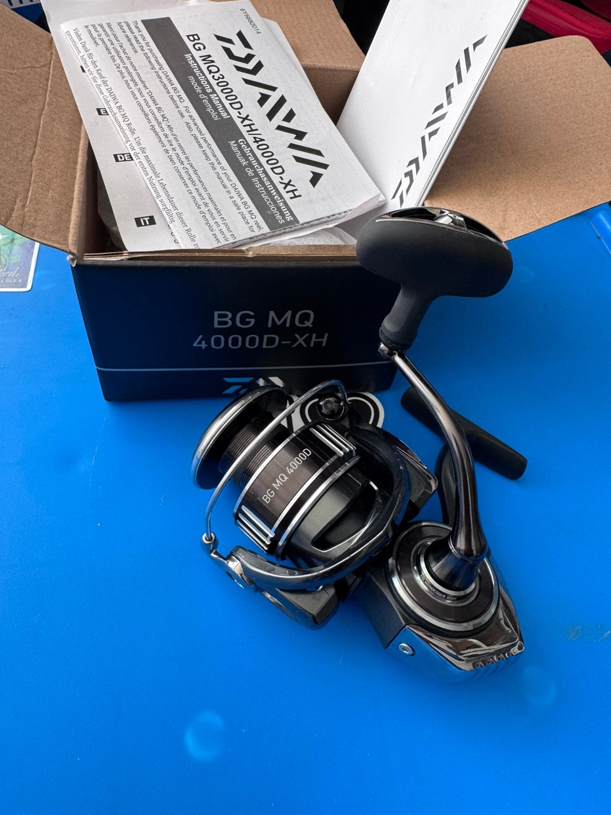Daiwa BG MQ 4000D-XH, Watersport en Boten, Ophalen of Verzenden, Zo goed als nieuw, Molen