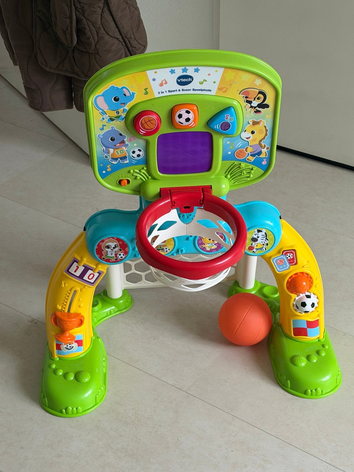 VTech 3-in-1 Sport & Scoor Speelplaats, Ophalen of Verzenden, Gebruikt, Overige typen, Met licht