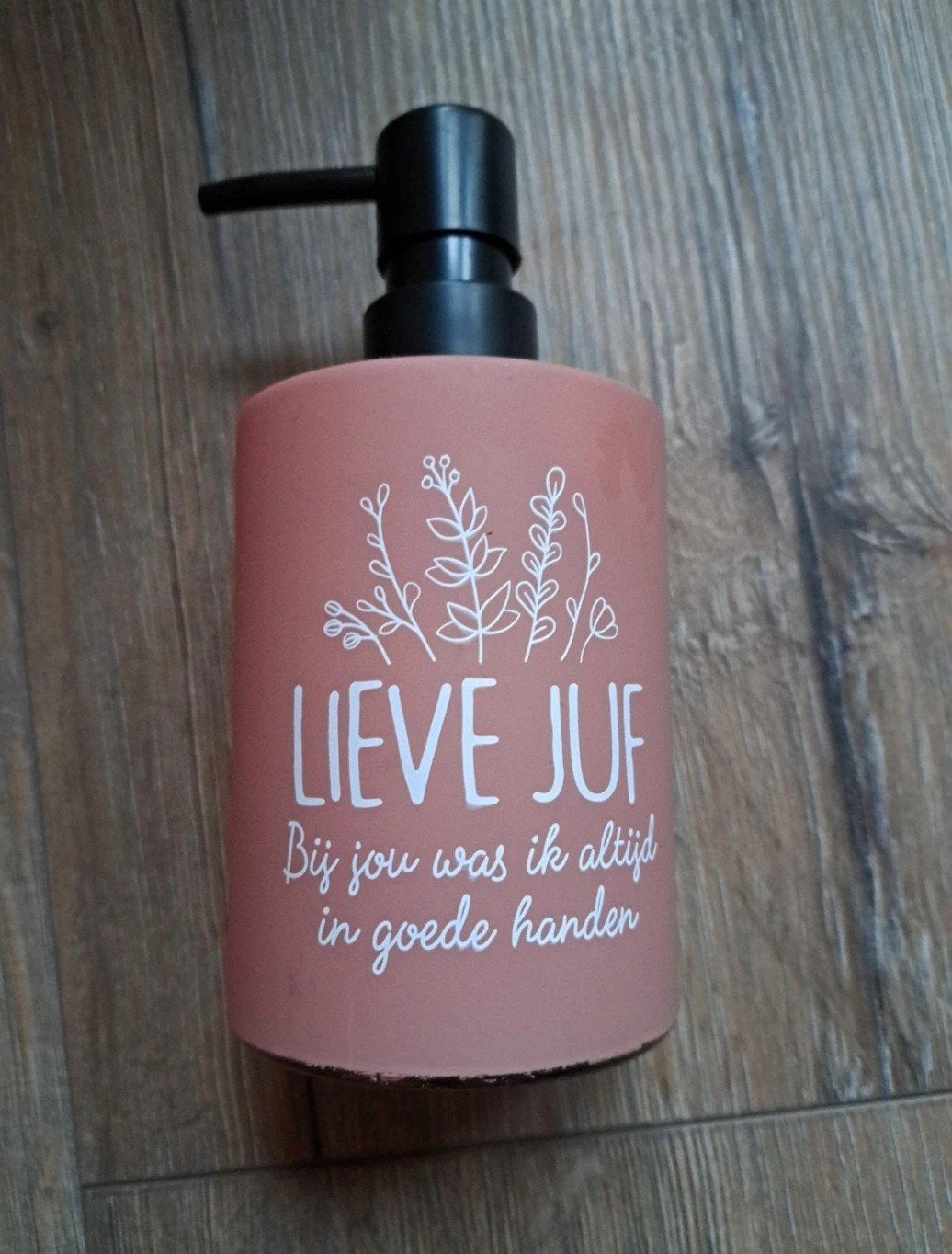 Zeeppompje 'Lieve Juf', Overige stijlen, Nieuw, Roze, Ophalen of Verzenden