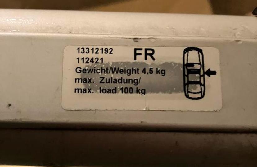 Dakdragers Opel Astra Tourer, Ophalen, Gebruikt