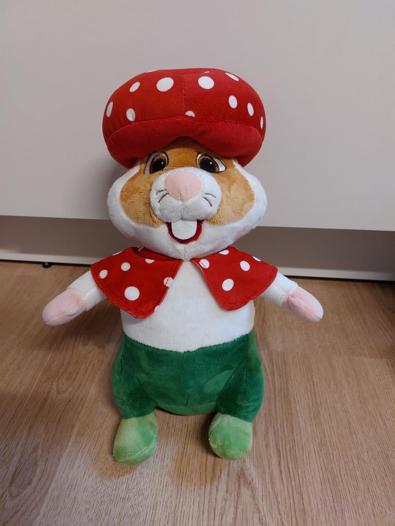 AH hamster knuffel efteling paddenstoel, Ophalen of Verzenden, Overige typen