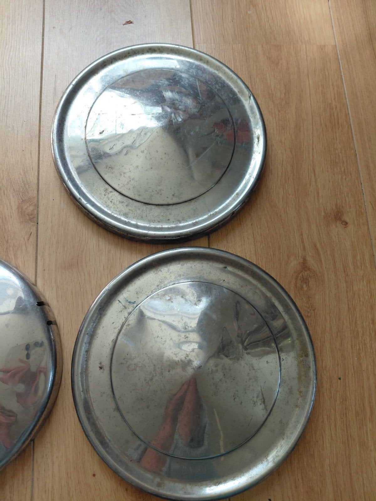 Set van 3 wieldoppen - Gebruikt, Ophalen of Verzenden, Gebruikt