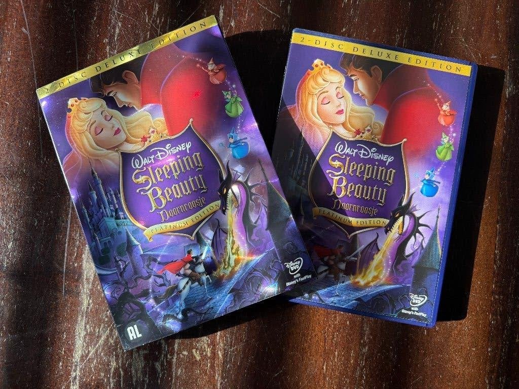 Walt Disney Sleeping Beauty ( Doornroosje ) 2 DVD Box, Europees, Tekenfilm, Ophalen of Verzenden, Zo goed als nieuw