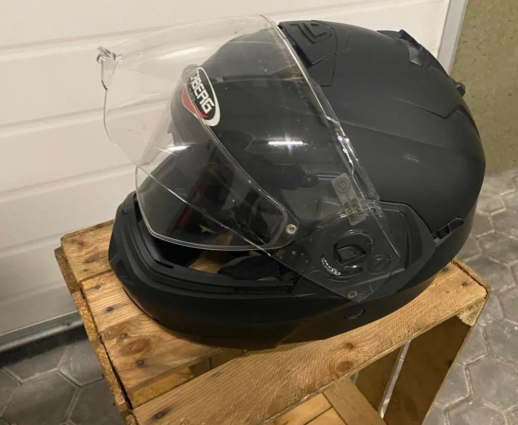 Caberg Duke systeemhelm maat L 59-60cm Zwart., Motoren, Kleding | Motorhelmen, Systeemhelm, Heren, Ophalen of Verzenden, L
