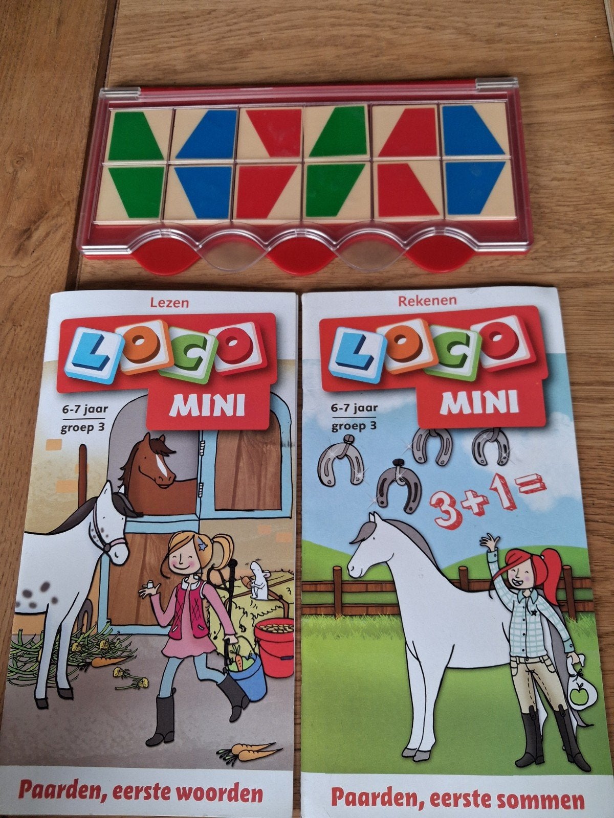 Mini loco basisdoos met 2 boekjes (vaste prijs 12.50), Ophalen of Verzenden