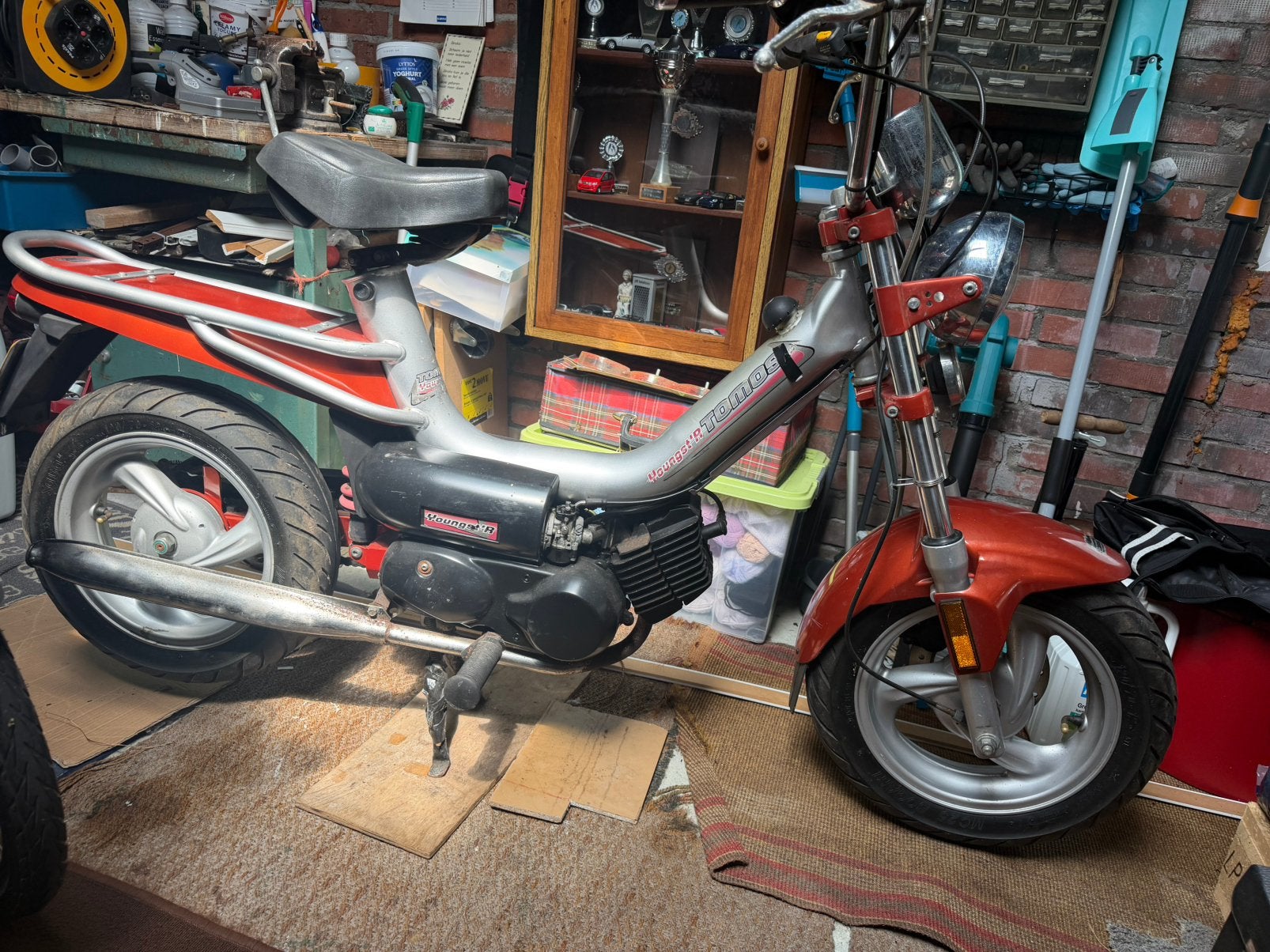 Tomos youngst’r, Ophalen, Zo goed als nieuw