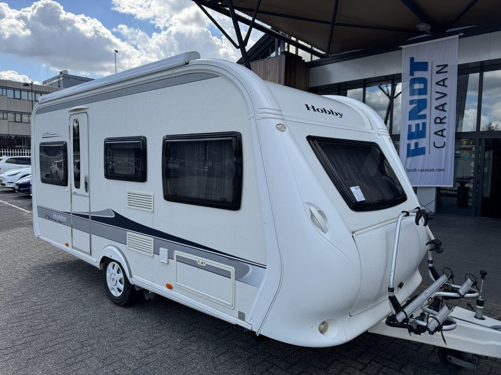 Hobby Excellent 455 UF 2013 THULE + MOVER + WALKER VOORTENT, Rondzit, Hobby, Bedrijf, 4 tot 5 meter
