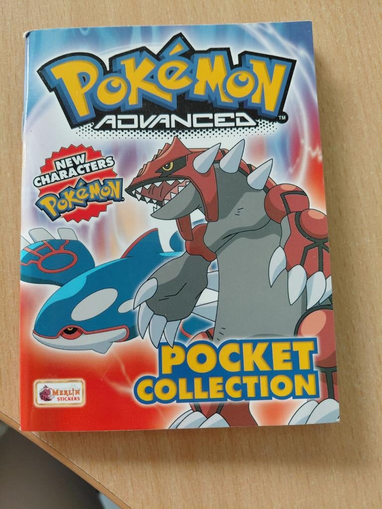 Pokémon Advanced Pocket Collection stickerboek, Ophalen of Verzenden