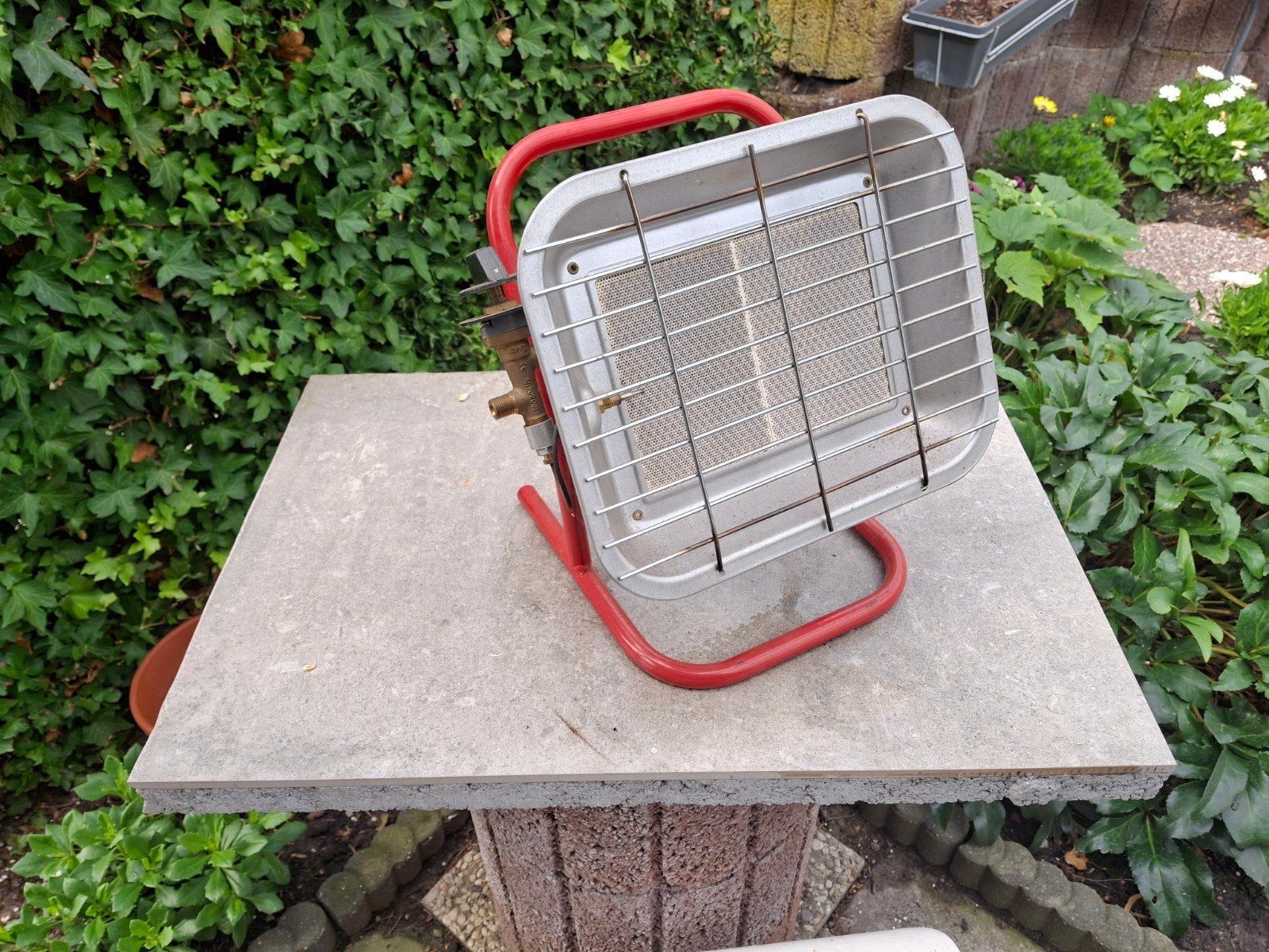Infrarood gaskachel, Ophalen, Zo goed als nieuw