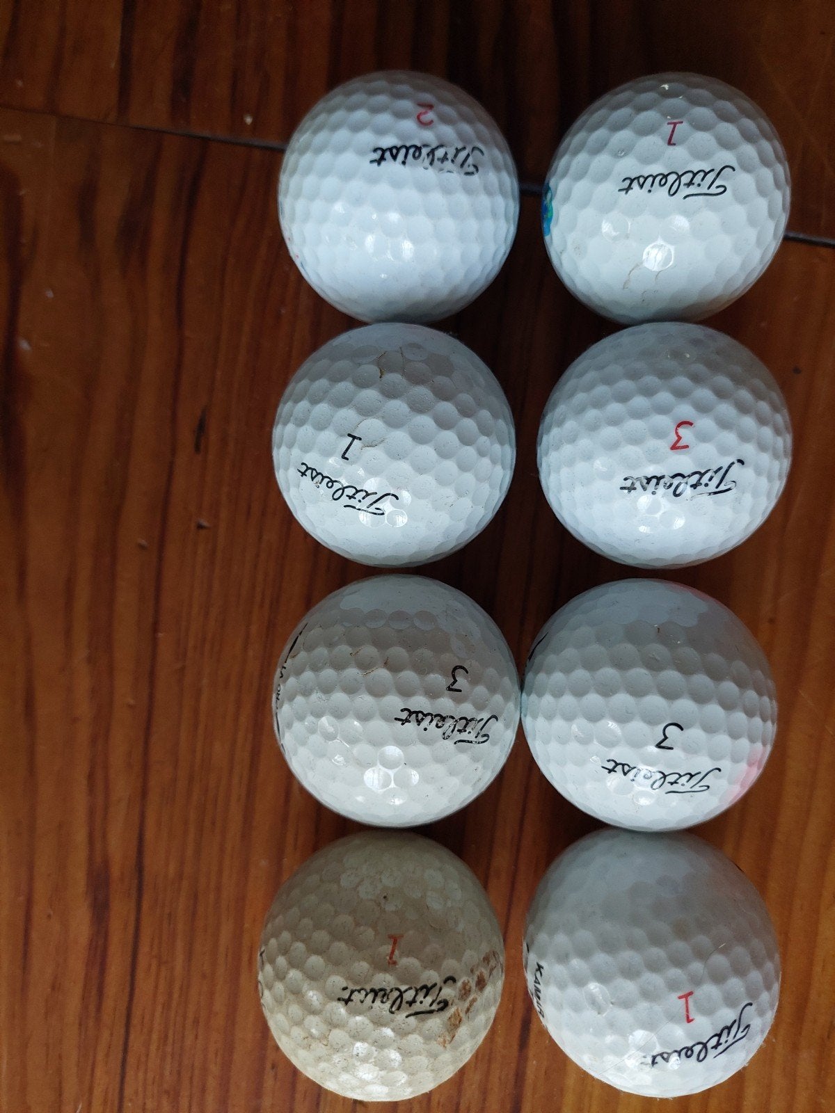 Gebruikte Titleist Golfballen - Diverse Modellen, Ophalen of Verzenden, Gebruikt, Bal(len), Overige merken