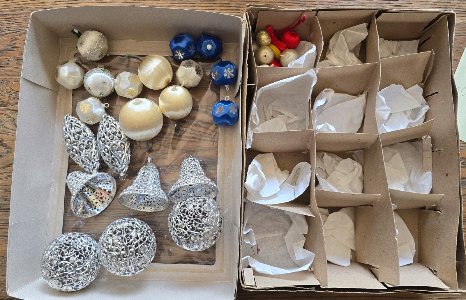 Italiaans vintage kerstballen, Diversen, Ophalen of Verzenden, Zo goed als nieuw