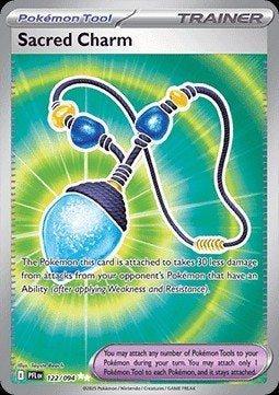 SACRED CHARM 122/094 - PHANTASMAL FLAMES, Ophalen of Verzenden, Nieuw, Losse kaart, Foil