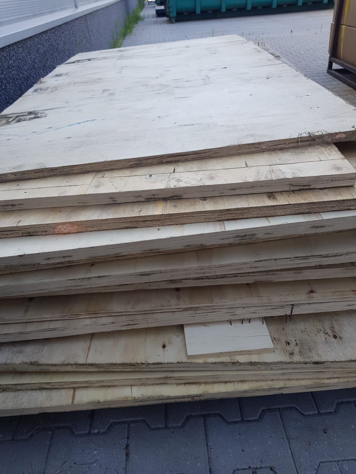 Underlyment platen 12 stuks, Doe-het-zelf en Verbouw, Platen en Panelen, Ophalen, Gebruikt, Hout, 20 tot 50 mm