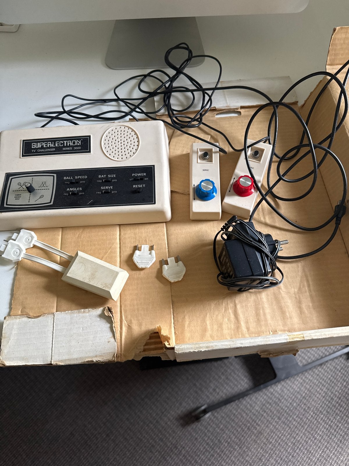Superlectron TV-Challenger Series 3000 - Vintage Pong Consol, Ophalen of Verzenden, Overige merken, Gebruikt