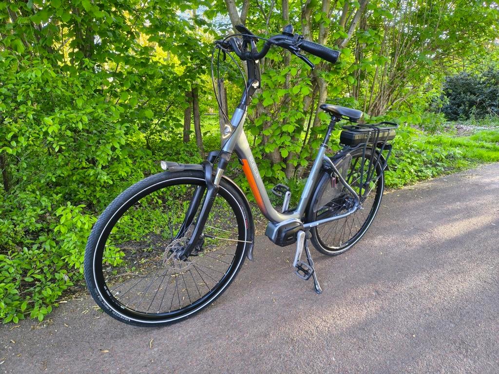 Stella Livorno elektrische fiets, 2900km Shimano middenmotor, Overige merken, Ophalen of Verzenden, Zo goed als nieuw, 47 tot 51 cm