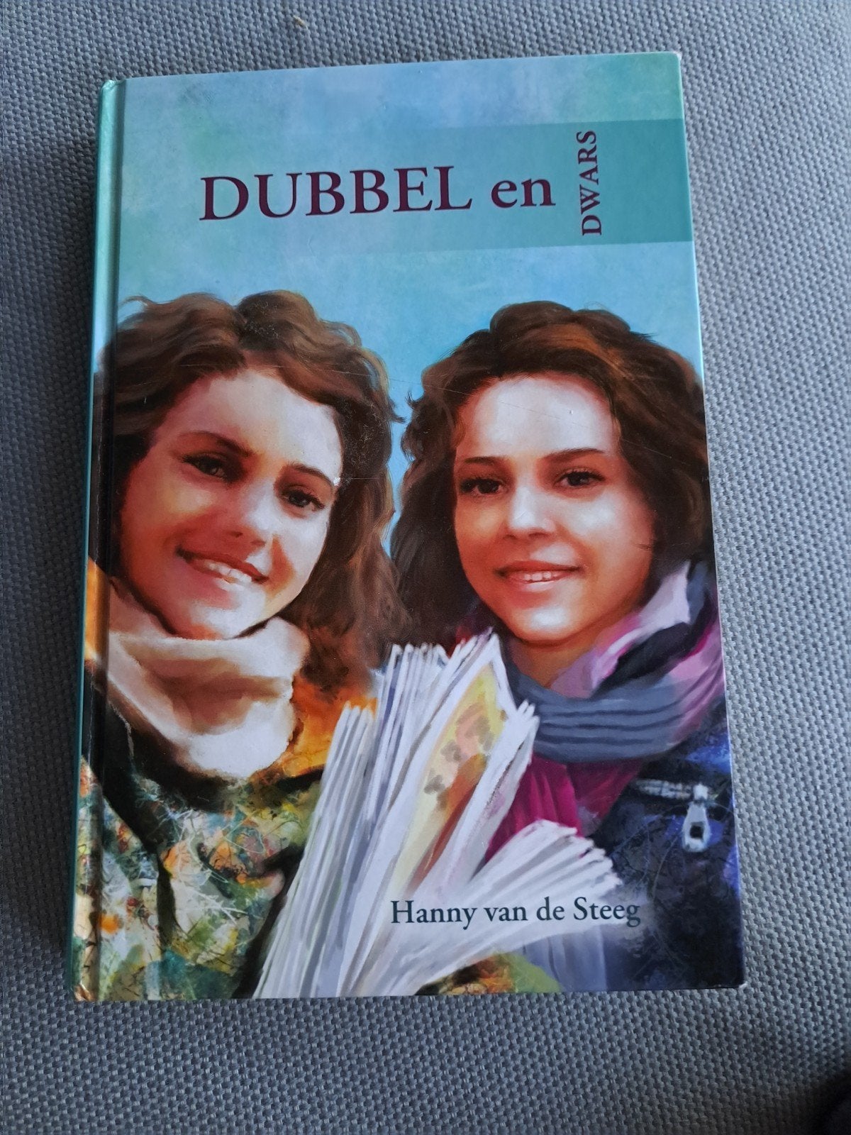 Boek: Dubbel en dwars - Hanny van de Steeg, Gelezen, Fictie, Hanny van de Steeg, Ophalen of Verzenden