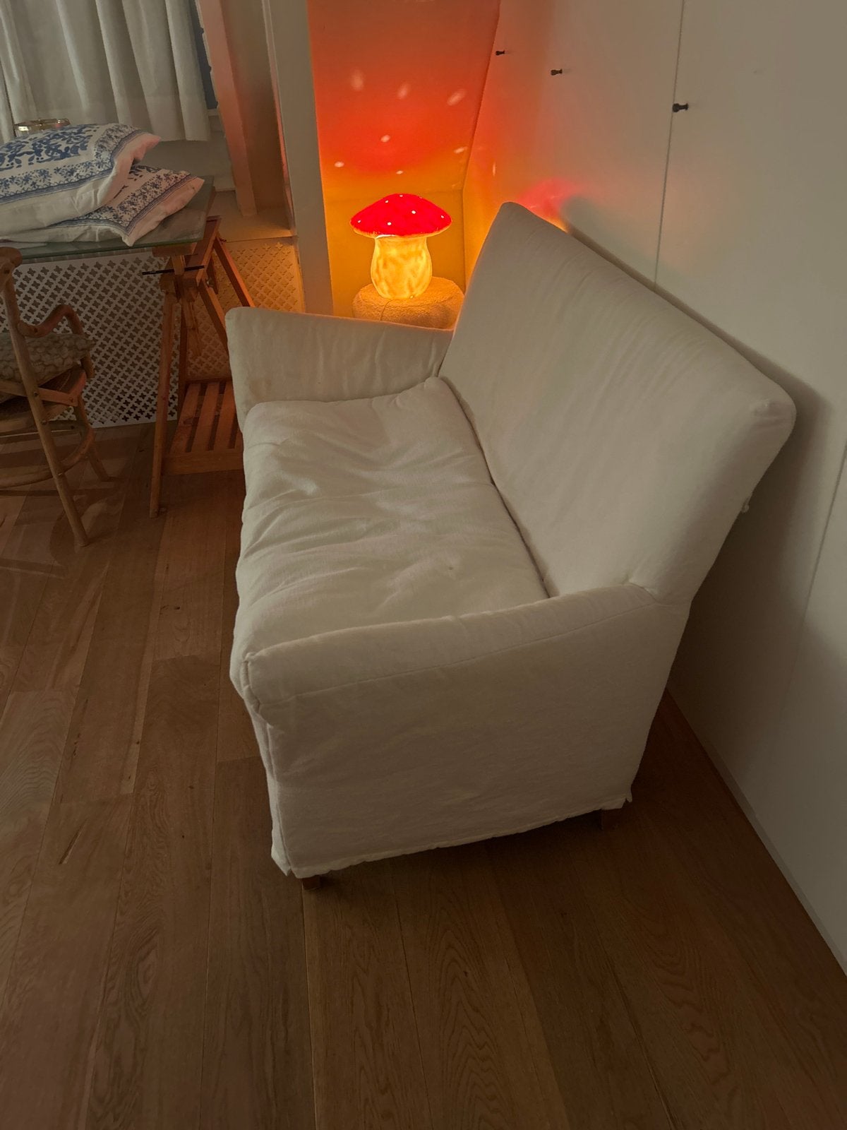 Comfortabele tweepersoonsbank met afneembare hoes, Gebruikt, 150 tot 200 cm, Tweepersoons, 75 tot 100 cm
