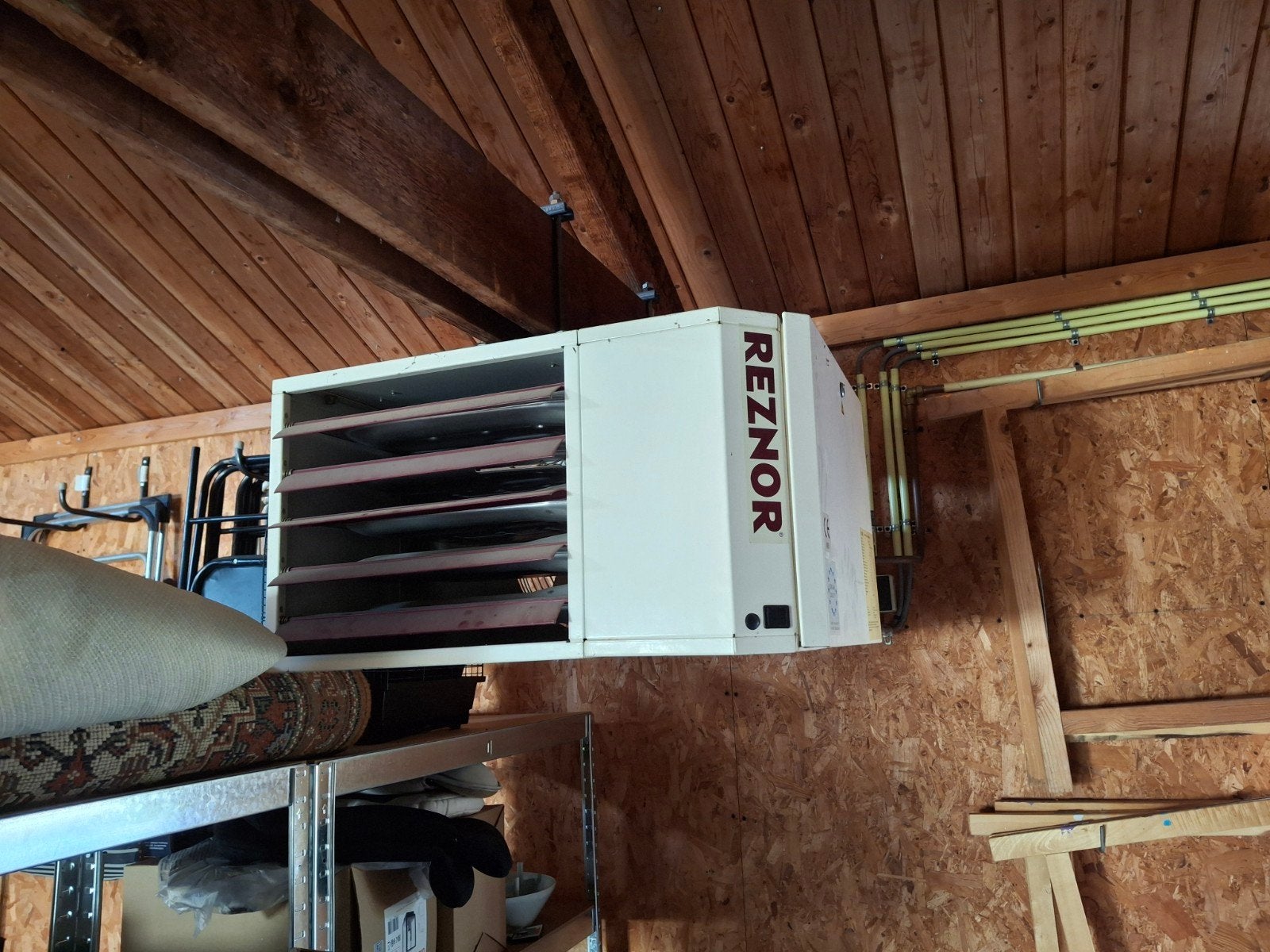 Reznor RE2908 Heater - Krachtige Werkplaatsverwarming, Ophalen, Gebruikt, Kachel, 150 cm of meer