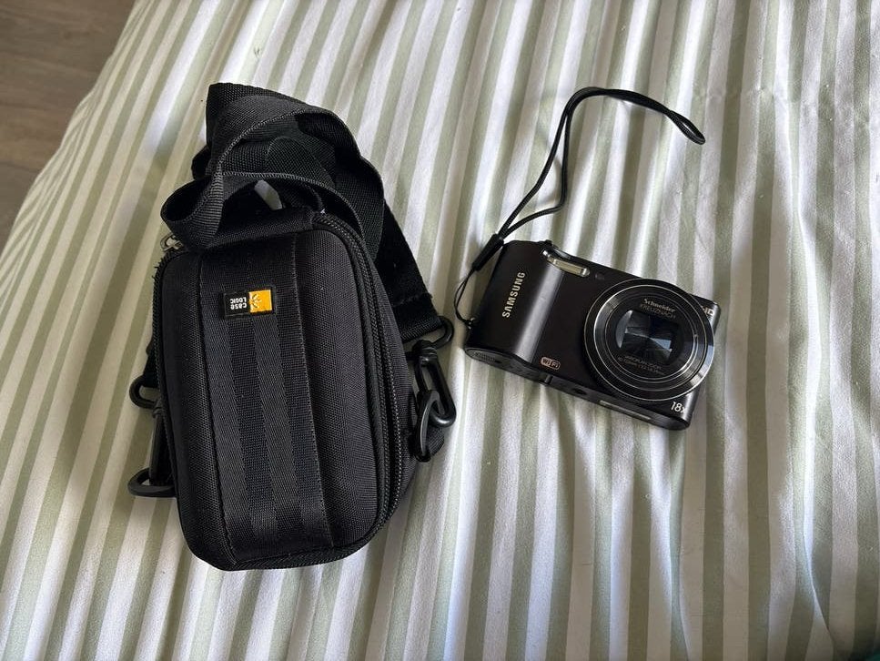 Samsung WB150F Varioplan Zoom Camera met Tasje, Gebruikt, Compactcamera, Samsung, 8 keer of meer
