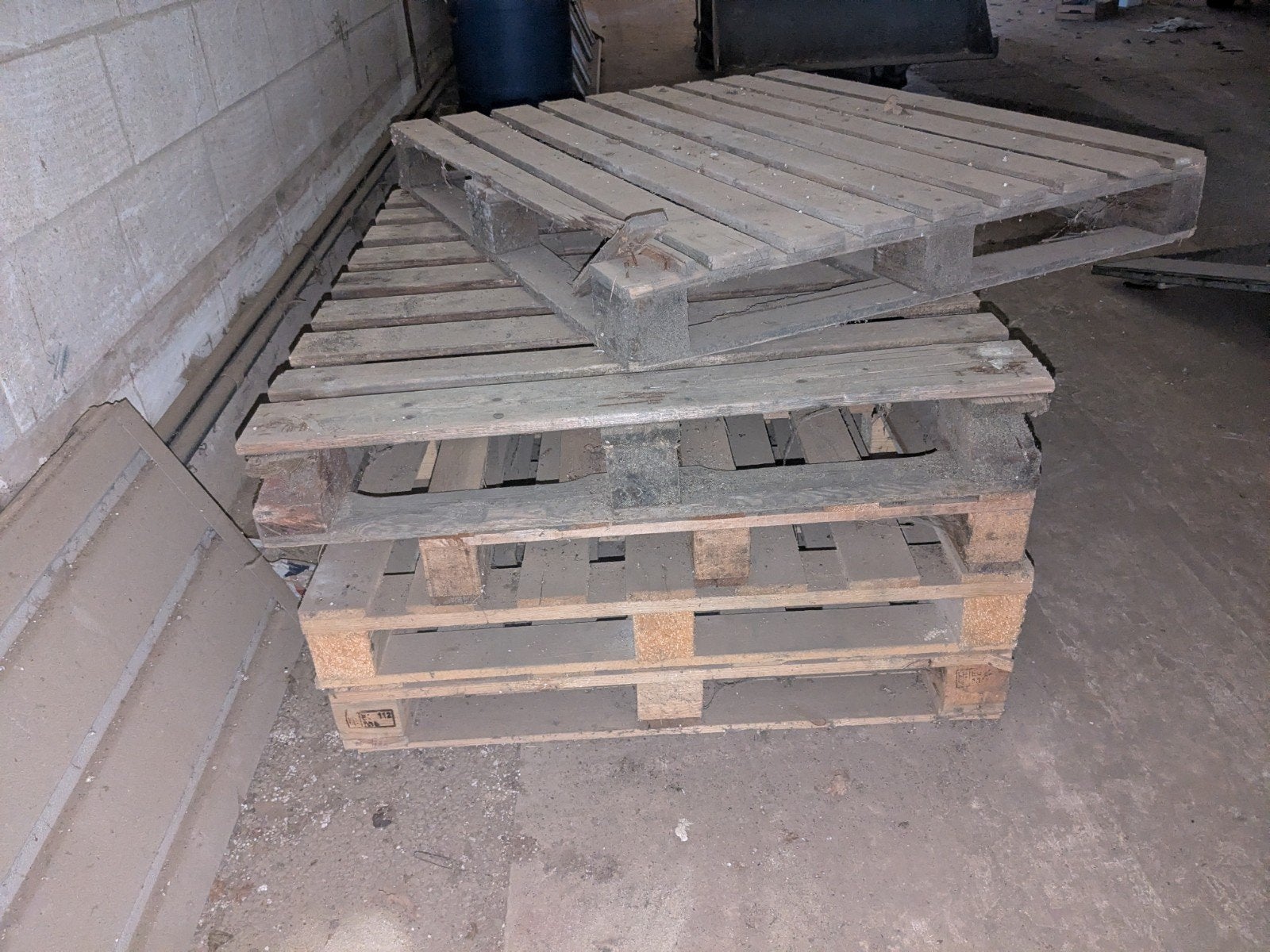 pallets, Ophalen, Overige houtsoorten, Minder dan 200 cm, Pallet