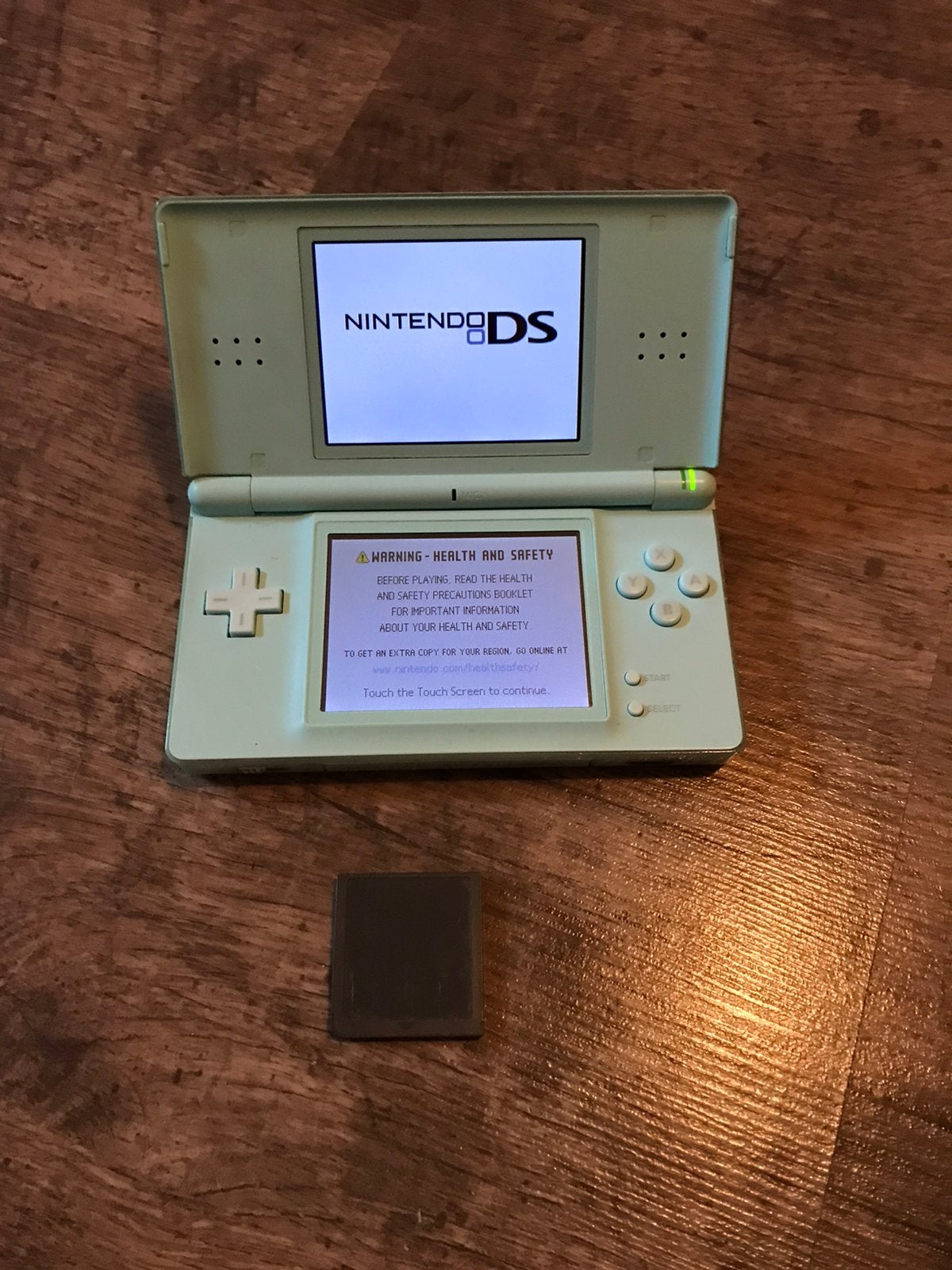 Nintendo DS lite met Mario kart., Spelcomputers en Games, Blauw, Ophalen of Verzenden, DS Lite, Gebruikt