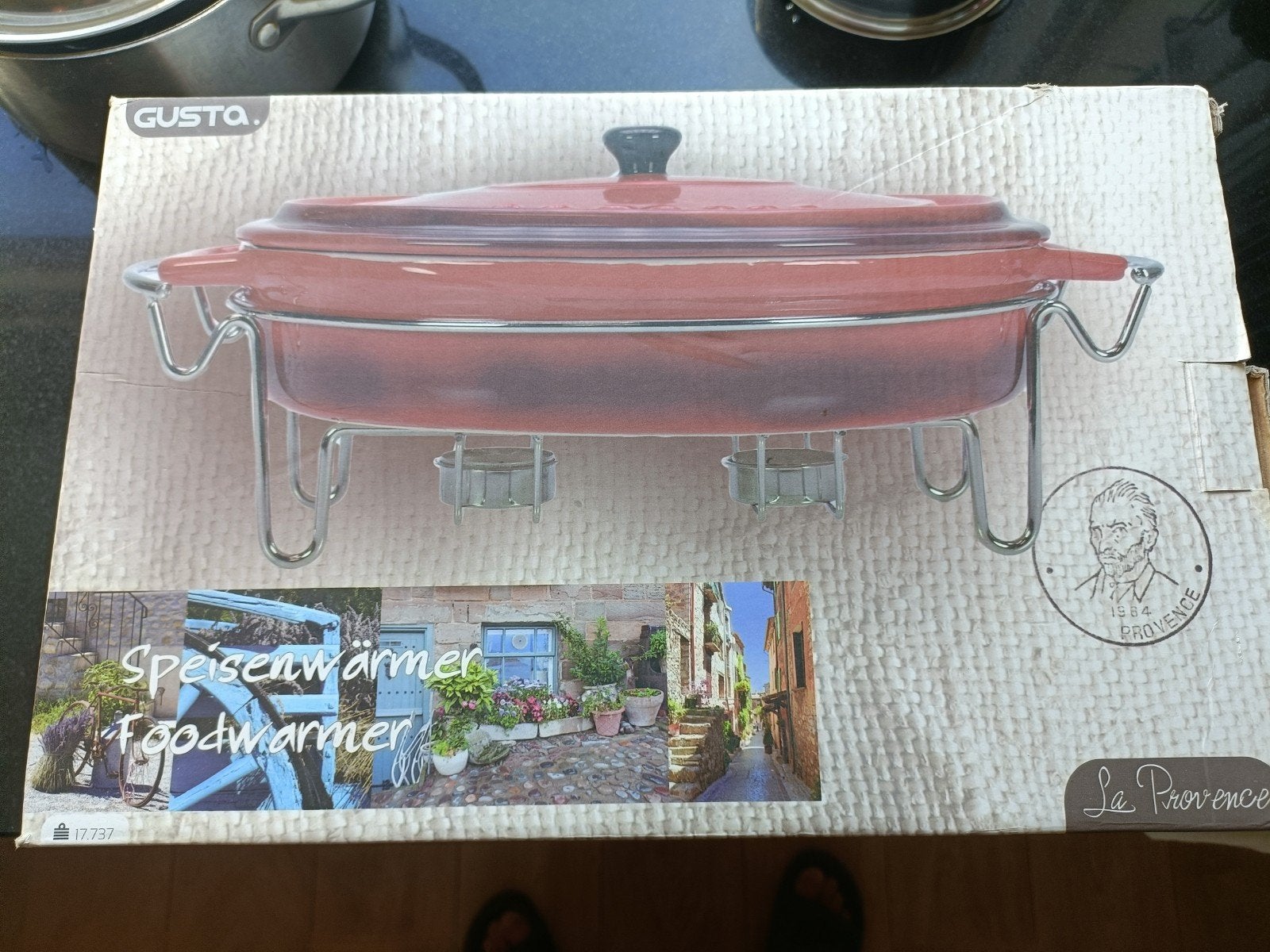 Gusta Foodwarmer / Speisenwärmer - La Provence, Ophalen, Overige typen, Nieuw, Gusta
